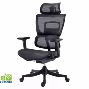 Scaun de birou Winner negru imagine