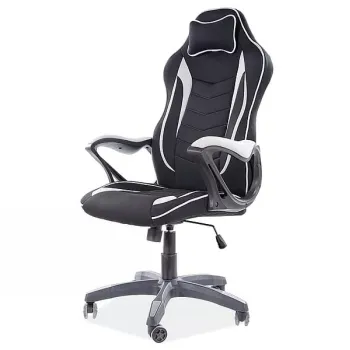 Scaun de birou Zenvo negru/gri imagine