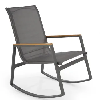 Scaun de gradina Zlatan gri/gri H97 cm imagine