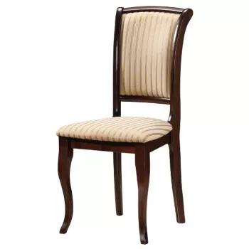 Scaun din lemn masiv MN-SC bej - H 97 cm imagine