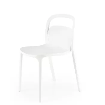 Scaun din plastic K490 alb imagine