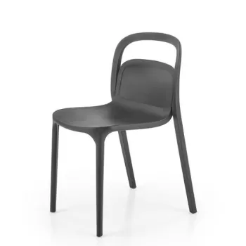 Scaun din plastic K490 negru imagine