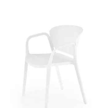 Scaun din plastic K491 alb imagine