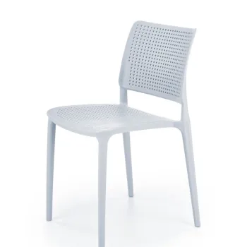 Scaun din plastic K514 albastru deschis imagine