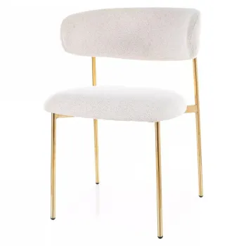 Scaun Elton bej/auriu Raven22 imagine