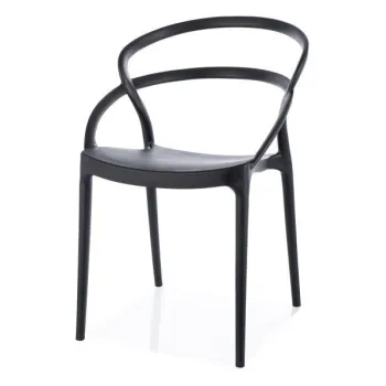 Scaun Glis negru imagine