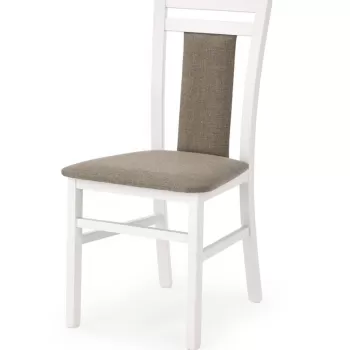 Scaun Hubert 8 material gri alb imagine