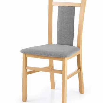 Scaun Hubert 8 material gri stejar imagine
