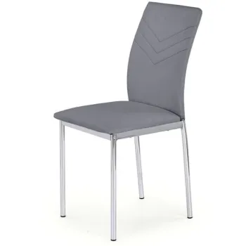 Scaun K137 piele ecologica gri BF25 imagine