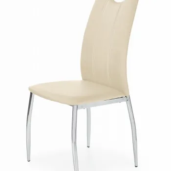 Scaun K187 piele ecologica bej imagine