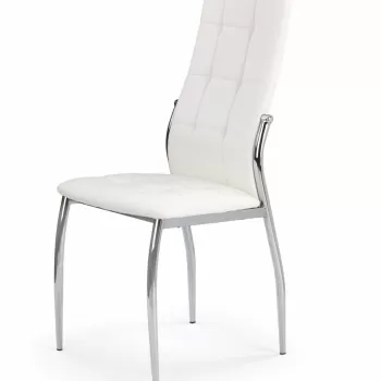 Scaun K209 piele ecologica alb imagine