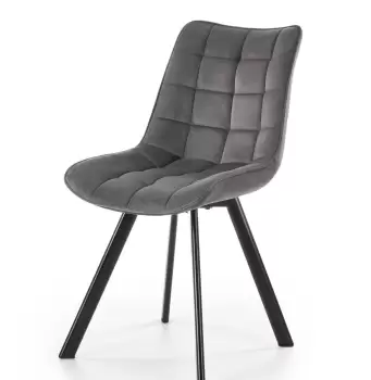 Scaun K332 velvet gri imagine