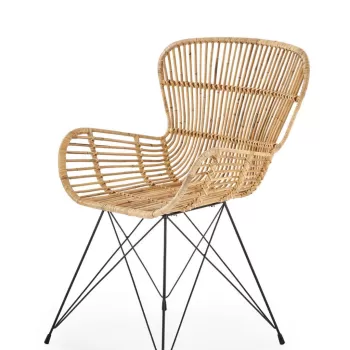 Scaun K335 rattan natural imagine