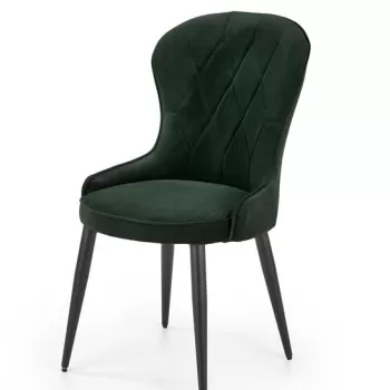 Scaun K366 velvet verde imagine