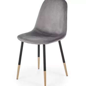 Scaun K379 velvet gri imagine