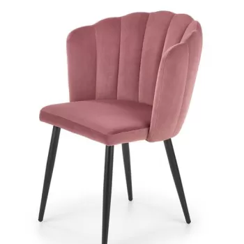 Scaun K386 velvet roz imagine