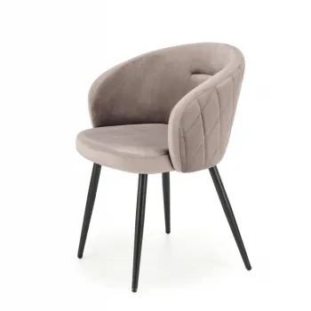 Scaun K430 velvet bej imagine