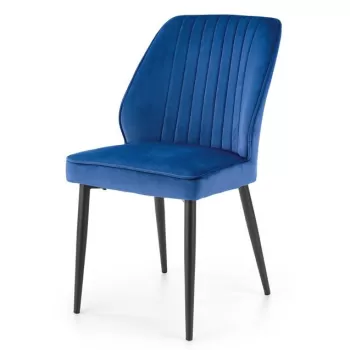 Scaun K432 Velvet Bleumarin - l48 x A57 x H85 cm imagine