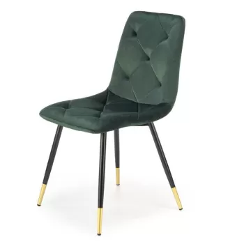 Scaun K438 Velvet Verde - l45 x A50 x h86 cm imagine