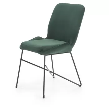 Scaun K454 catifea verde - H83 cm imagine