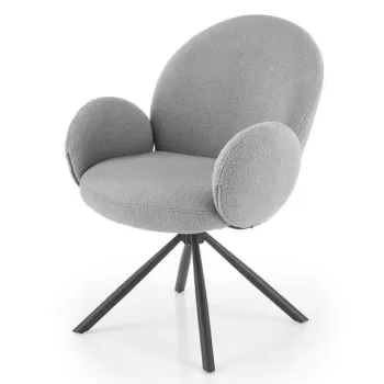 Scaun K498 tapitat gri imagine