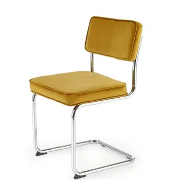 Scaun K510 velvet mustariu imagine