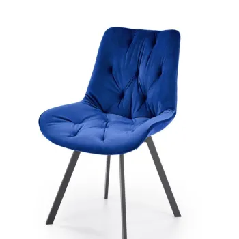 Scaun K519 velvet bleumarin imagine