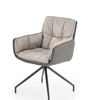Scaun K523 tapitat gri imagine