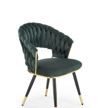 Scaun K551 velvet verde imagine