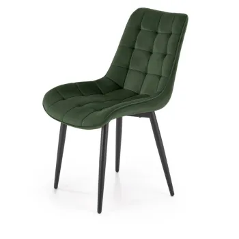 Scaun K580 velvet verde H85 cm imagine