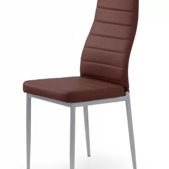 Scaun K70 piele ecologica maro inchis imagine