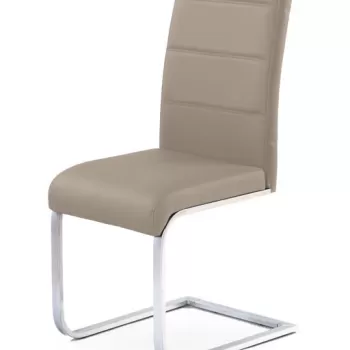 Scaun K85 piele ecologica cappucino imagine