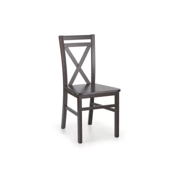 Scaun lemn + MDF Dariusz2 nuc inchis - H 90 cm imagine