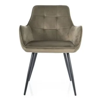 Scaun Lemon velvet olive Blu77 imagine