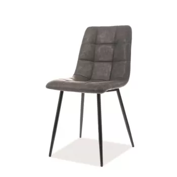 Scaun Look Gri - l38 x A45 x H88 cm imagine