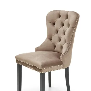Scaun Miya velvet bej imagine