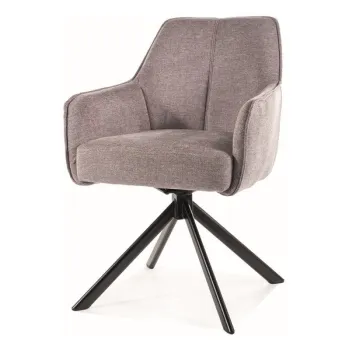 Scaun Notti Brego gri 07/negru imagine