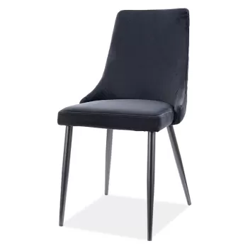 Scaun Piano B Velvet Negru - l47 x A44 x H93 cm imagine