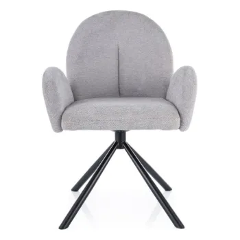 Scaun Planet Raven gri 06/negru imagine