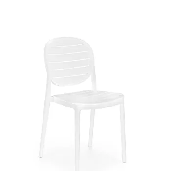 Scaun plastic K529 alb imagine