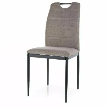 Scaun Rip bej/negru Brego34 imagine