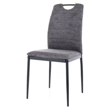 Scaun Rip gri inchis/negru Brego18 imagine