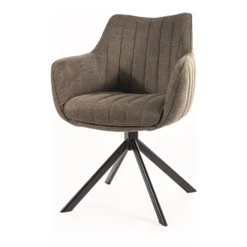 Scaun rotativ Azalia olive/negru Brego77 imagine