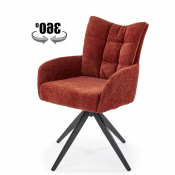 Scaun rotativ K540 stofa cinnamon imagine