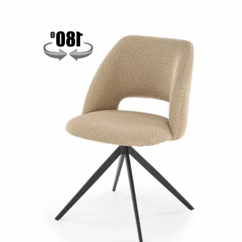 Scaun rotativ K546 bej imagine