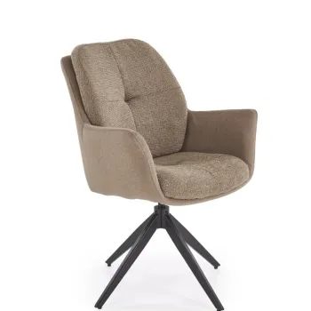 Scaun rotativ K591 maro H94 cm imagine