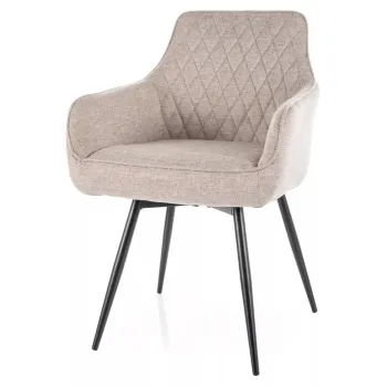 Scaun rotativ Marlo bej deschis/negru Brego31 imagine