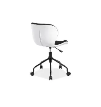 Scaun rotativ Rino negru - H 77-85 cm imagine