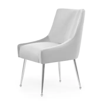 Scaun Sizar gri/silver - H86 cm imagine