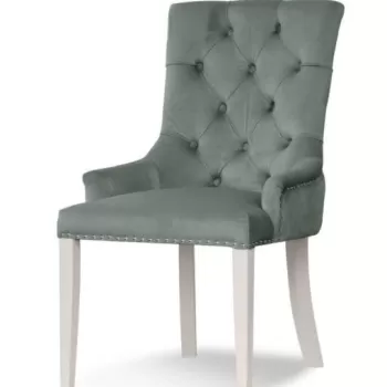 Scaun tapitat August Silver / Oak imagine